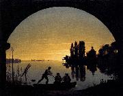 Karl friedrich schinkel The Banks of the Spree near Stralau china oil painting reproduction